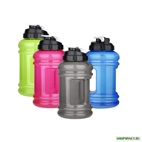 2.2L Big Mouth BPA Free Sport Спортзал Тренировочный напиток Чайник для бутылок с водой
