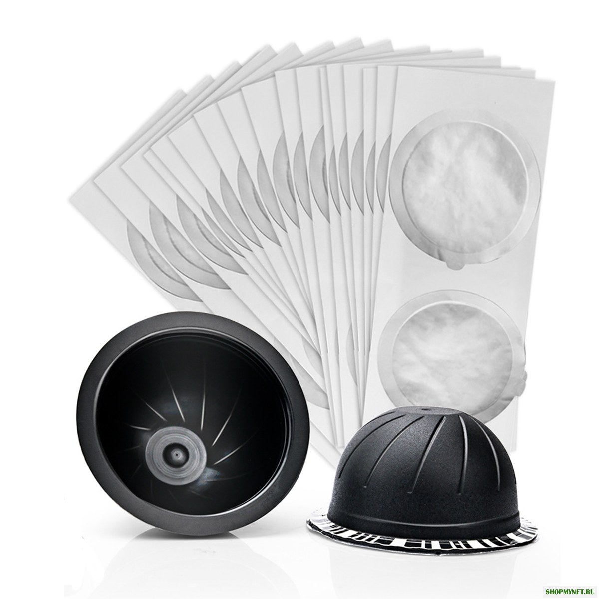 Многоразовая заправочная кофемашина Espresso Capsule Cup Shell для Nespresso Vertuo